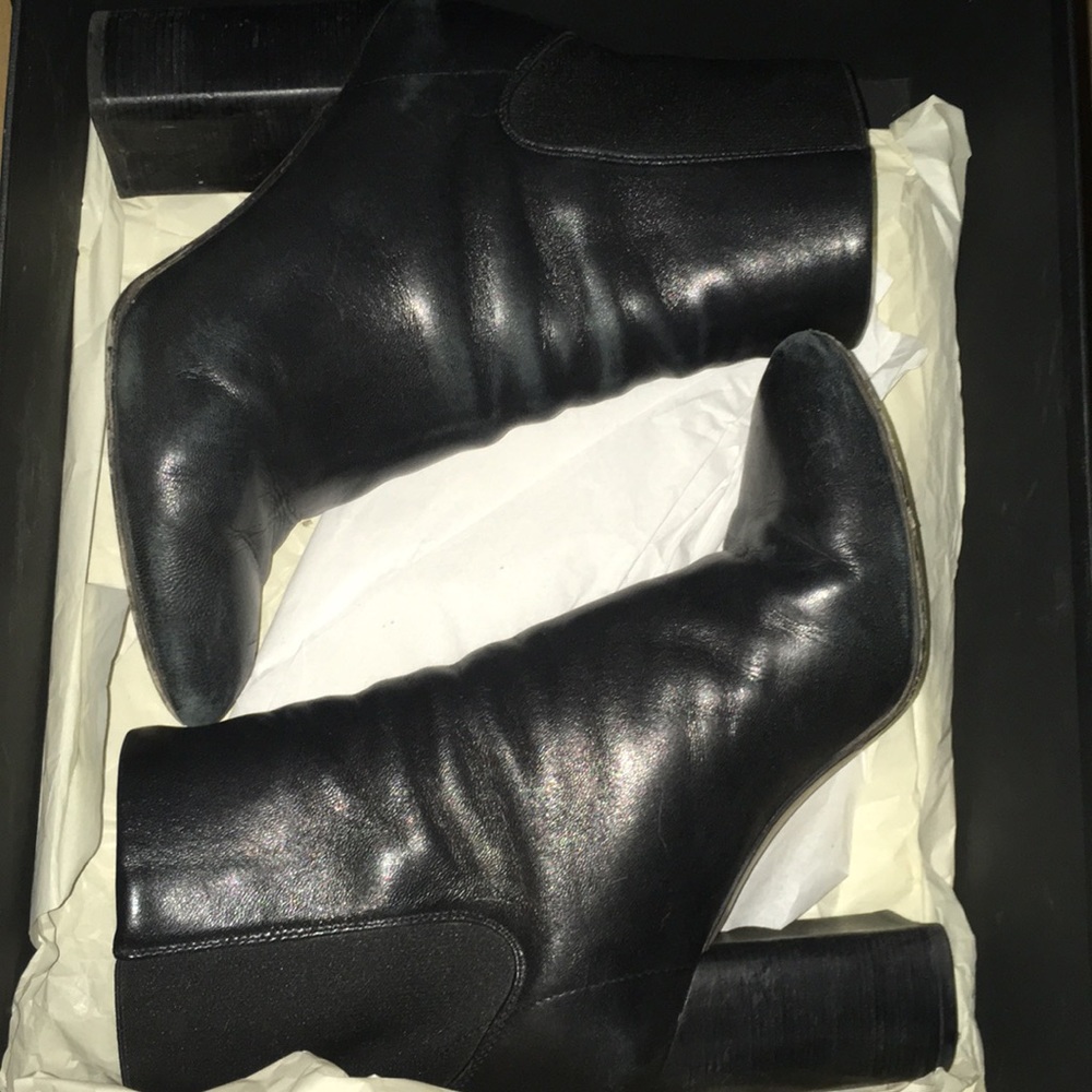 Rag and Bone black booties